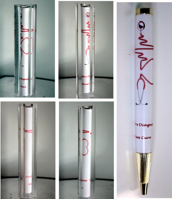 Personal Twist Nursing Stethoscope Pen Kit and Blank Combo Etsy