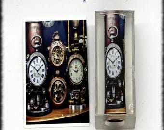 Warpdrive Wonder: Steampunk Distorted Time Pen Blank