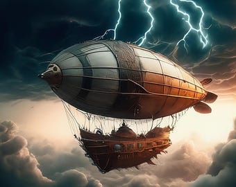 Steampunk Airship Captain Pen Blank: Alumilite Resin Cast