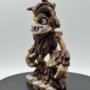 Bigfoot 3D Printed Figure – Handmade Sasquatch Cryptid Collectible | Mythical Forest Monster By Twisty Prints