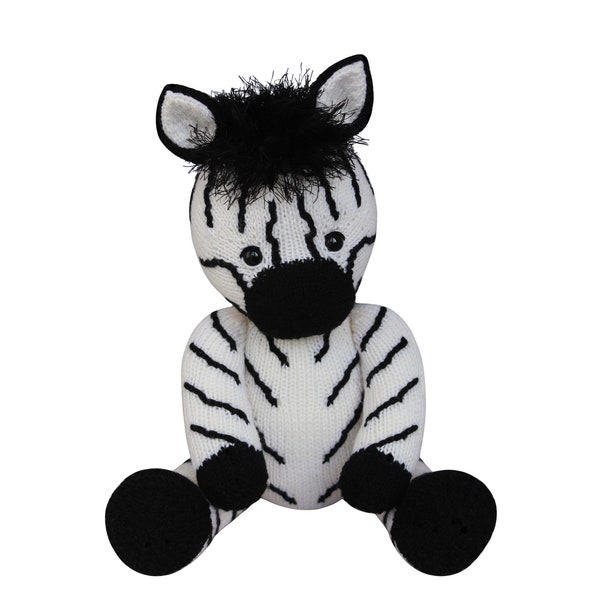 Zebra - Knit a Teddy