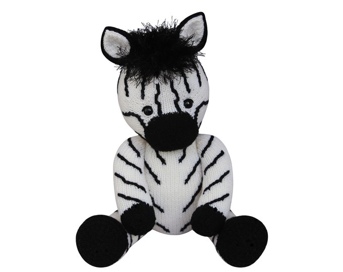 Zebra - Knit a Teddy