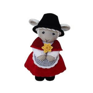 Knit a Teddy Outfit Welsh Dress