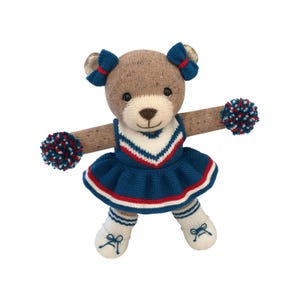 Knit a Teddy Outfit Cheerleader