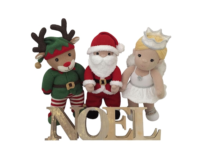 Knit a Teddy Bundle Christmas Noel