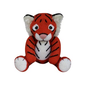 Teje un tigre de peluche
