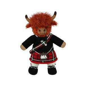 Knit a Teddy Outfit Highland Dress