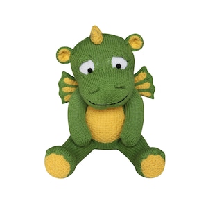Teje un dragón de peluche