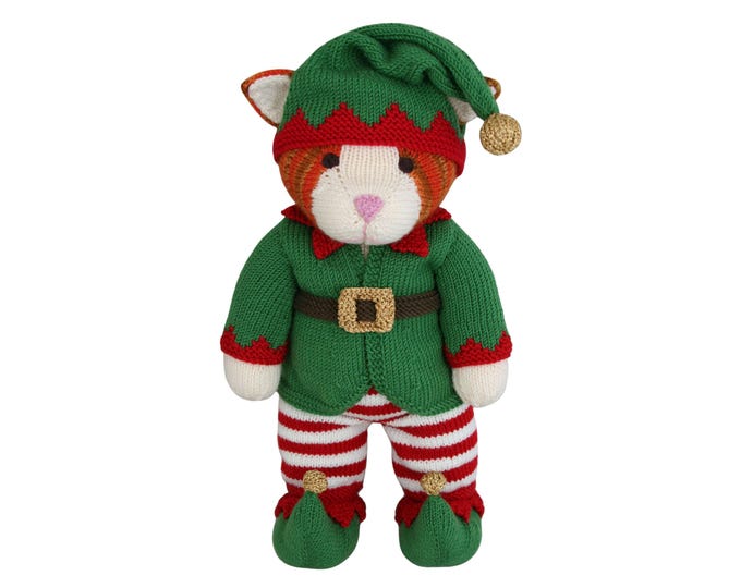 Knit a Teddy Outfit Elf