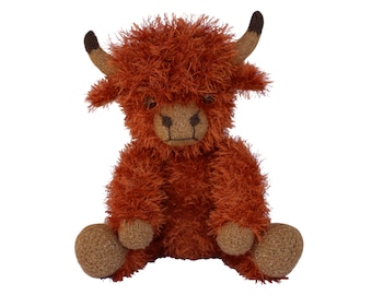 Knit a Teddy Highland Cow