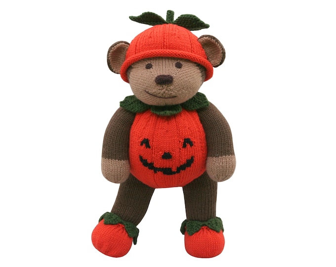 Knit a Teddy Outfit Pumpkin