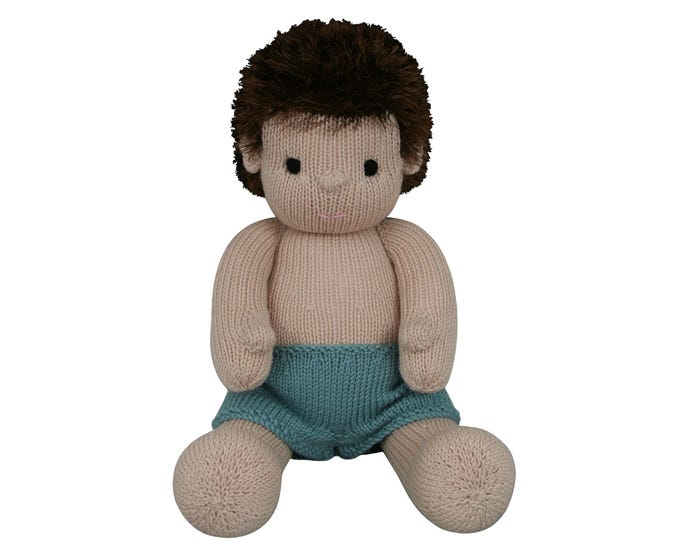 Knit a Teddy Boy Doll