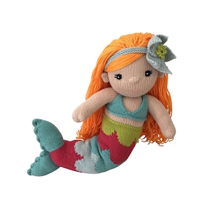 Strick eine Teddy-Meerjungfrau