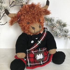 Highland Cow Knit a Teddy image 5