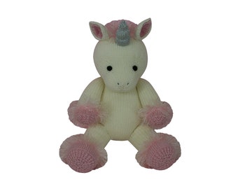 Licorne - Tricoter une peluche