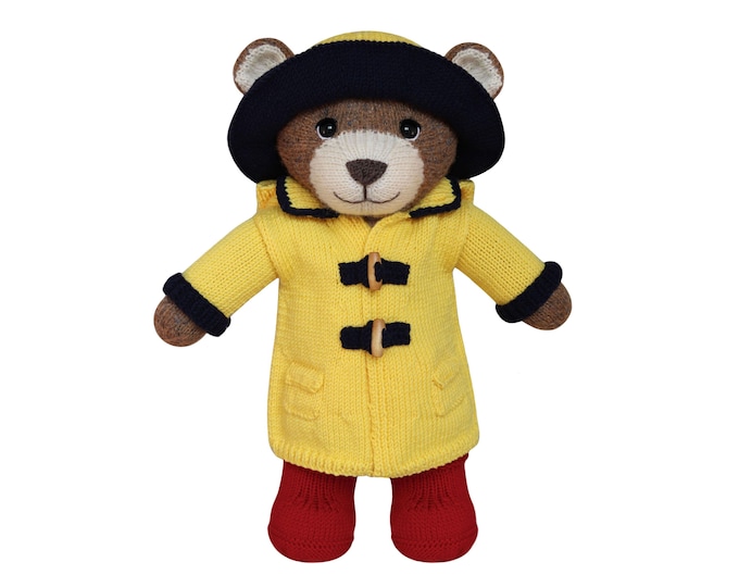 Knit a Teddy Outfit Raincoat