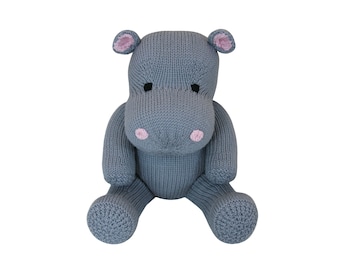 Nilpferd – Einen Teddy stricken