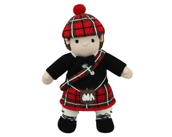 Robe Highland - Tricoter un teddy