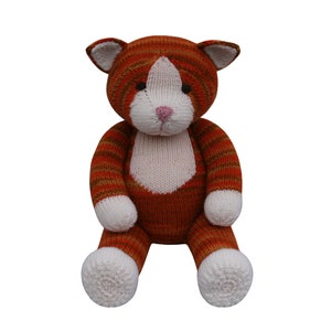 Chat - Tricoter une peluche