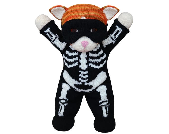 Knit a Teddy Outfit Skeleton