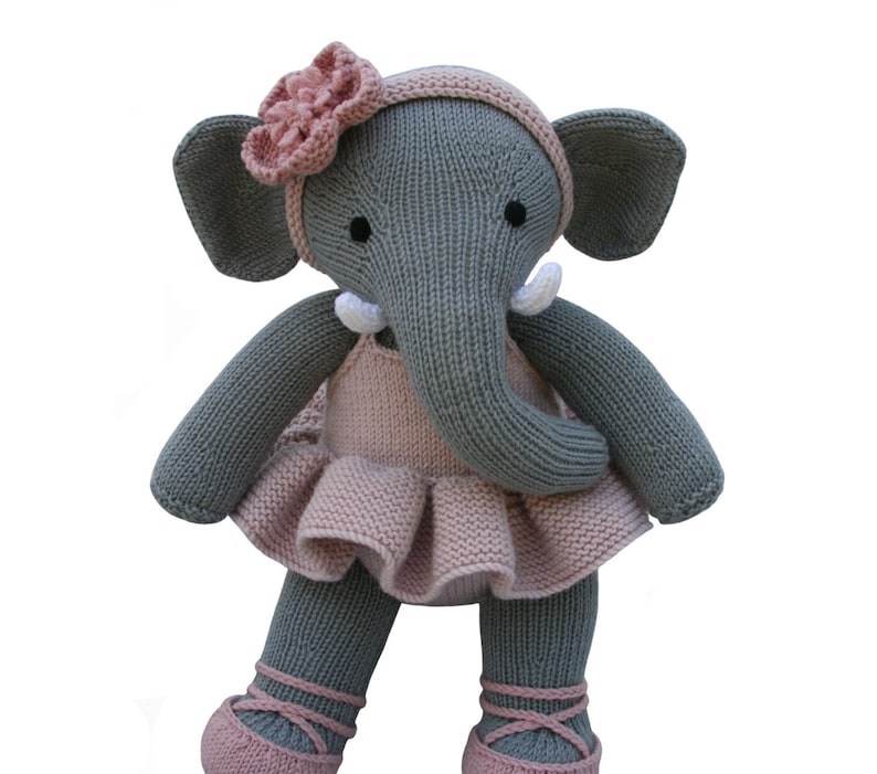 elephant personalised teddy