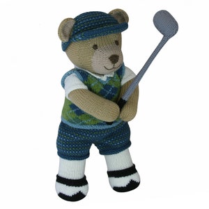 Golfer - Knit a Teddy