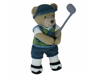 Golfer - Knit a Teddy