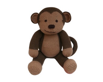 Singe - Tricoter une peluche