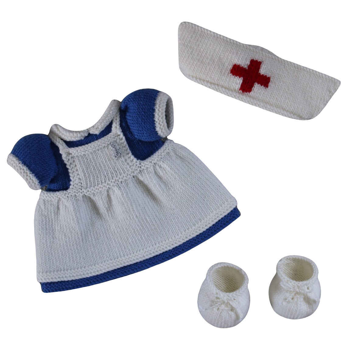 Nurse Naughty Cut-Out Teddy with Headpiece main image 1