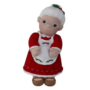 Mrs Claus Outfit - Knit a Teddy