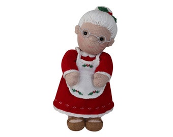 Mrs Claus Outfit - Knit a Teddy