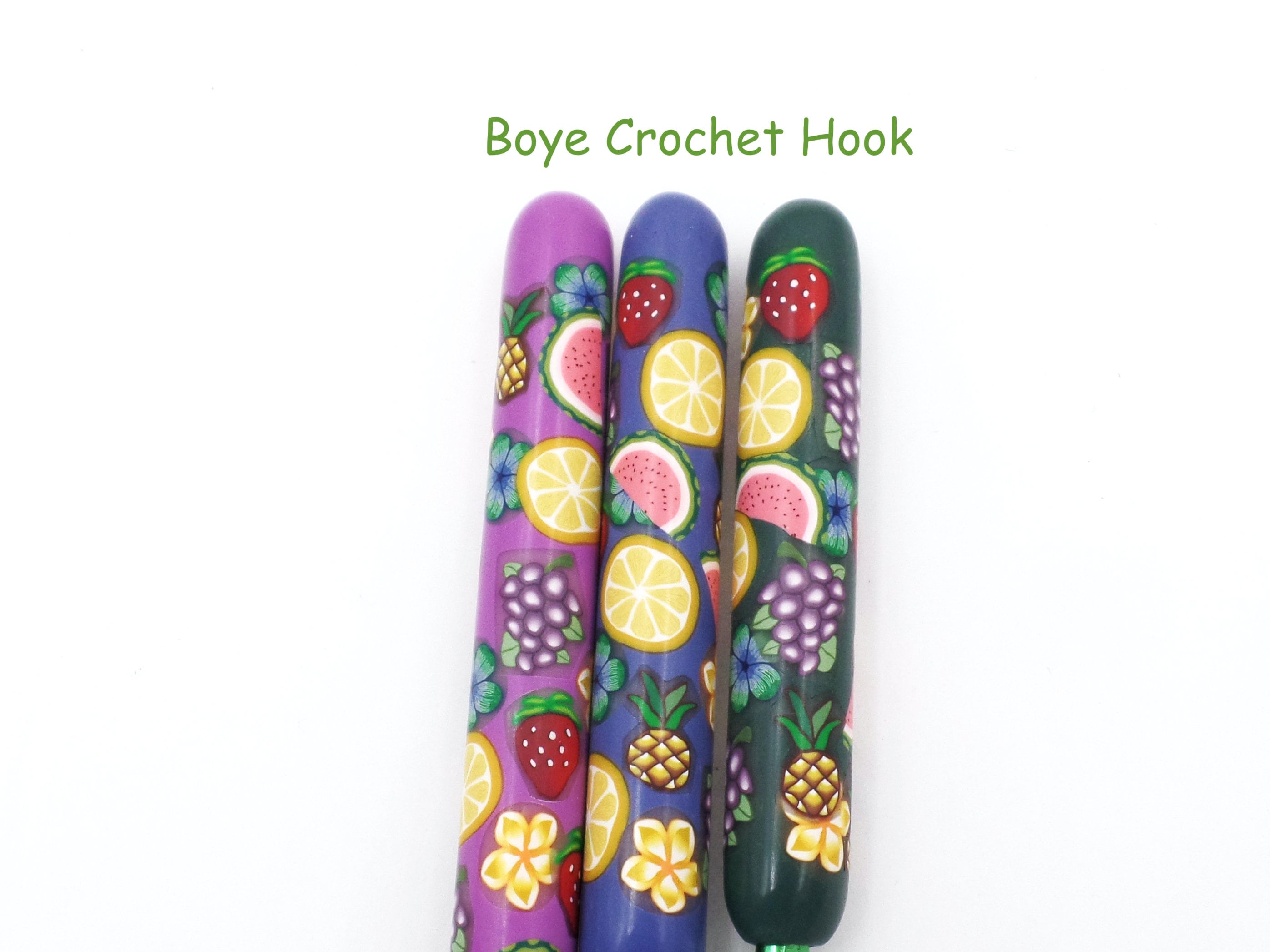 Made to Order Bubblegum Pearl Ergonomic Crochet Hook, Handmade Crochet Hook,  Fiber Art, Susan Bates, Boye, Clover 