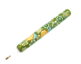 Polymer Clay Diamond Painting Pen, Diamond Embroidery Pen, Flowers and Lemons