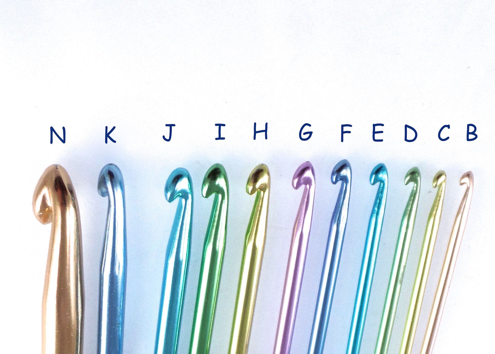 Crochet Hook Polymer Clay Covered Boye Crochet Hook Etsy