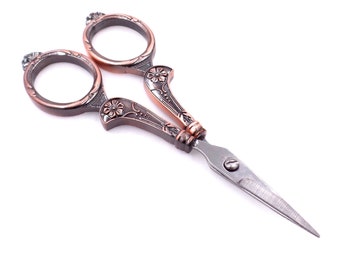 Stainless Steel Vintage Style Scissors, Crochet Scissors, Embroidery Scissors, Knitting Scissors, Craft Scissors