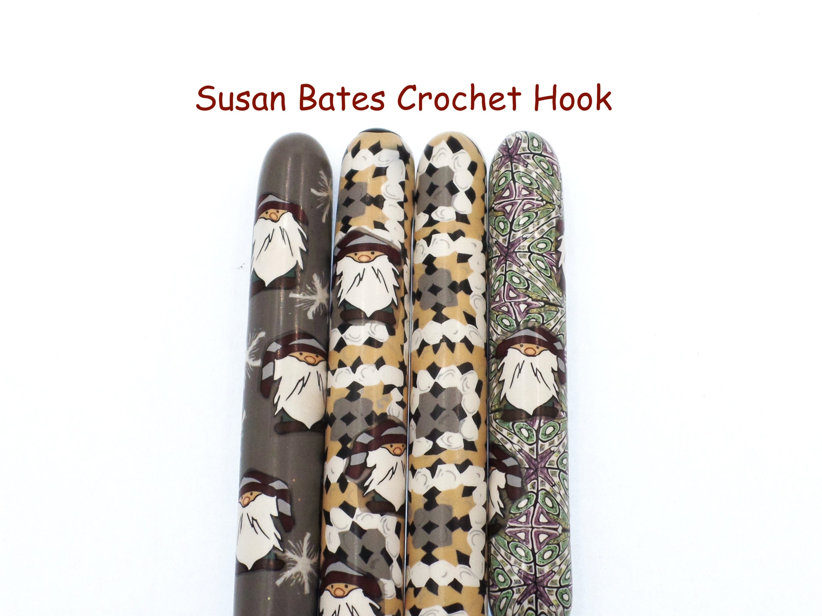 6.5mm Ergonomic Crochet Hook, 3D Printed Hybrid Inline Style Susan Bates  Brand Metal Hook, Cosmos Black Hole Edition, Gift for Crocheter -  UK