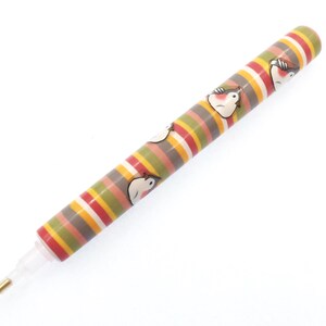 Polymer Clay Diamond Painting Pen, Diamond Embroidery Pen, Birds, Stripes
