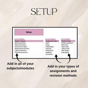 Student Planner | Assignment Tracker | Revision Tracker | Budget ...