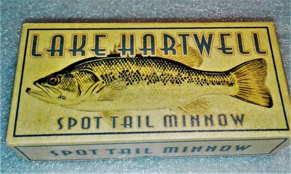 Lake Hartwell Lake House Cabin Decoration Fishing Lure Boxes Etsy