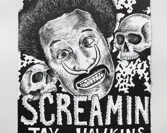 Screaming Jay Hawkins Drawing