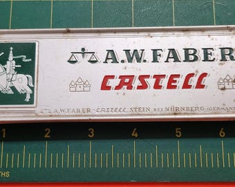 Vintage A.W. Faber Castell Pencil Case