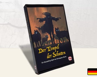 Der Tempel der Schatten (deutsch) - Ein Fantasy-Spielbuch von Christopher Bünte - Premium Box