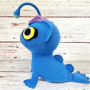 CROCHET PATTERN ONLY Blue the Sea Beast