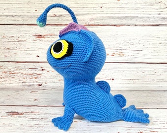 ALLEEN GEHAAKT PATROON Blue the Sea Beast