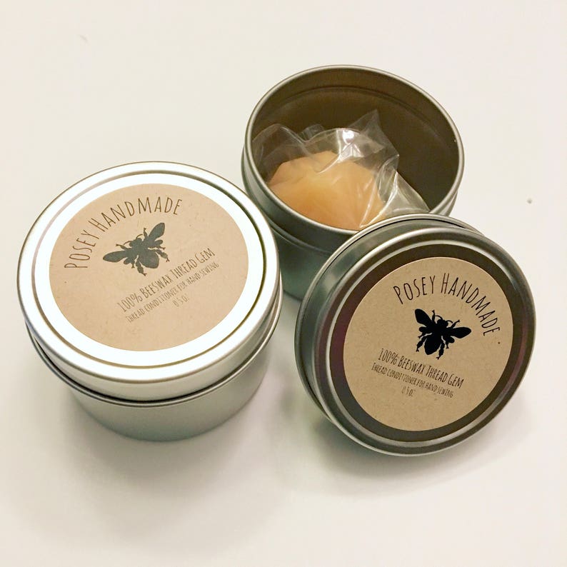 Pure beeswax thread conditioner