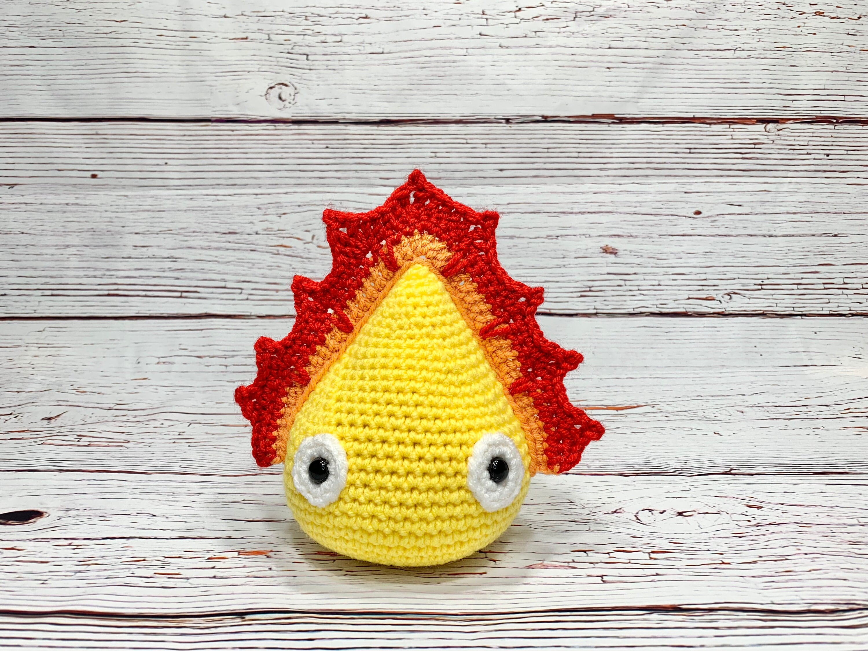 Fire Demon Calcifer Crochet Pattern