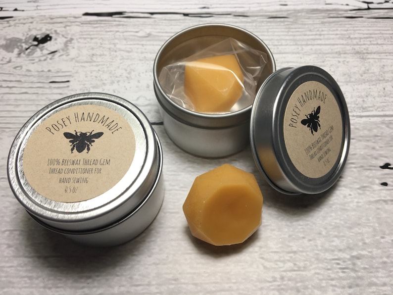 Pure beeswax thread conditioner