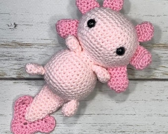 CROCHET PATTERN ONLY Smol Axolotl Crochet Pattern