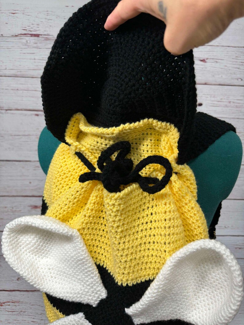 CROCHET PATTERN ONLY Bumble Bee Backpack - Etsy