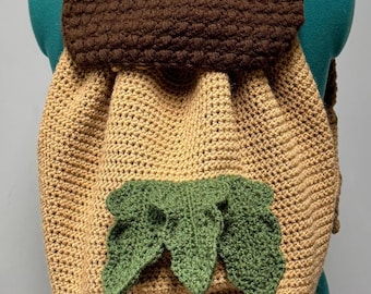 CROCHET PATTERN ONLY - Acorn Backpack
